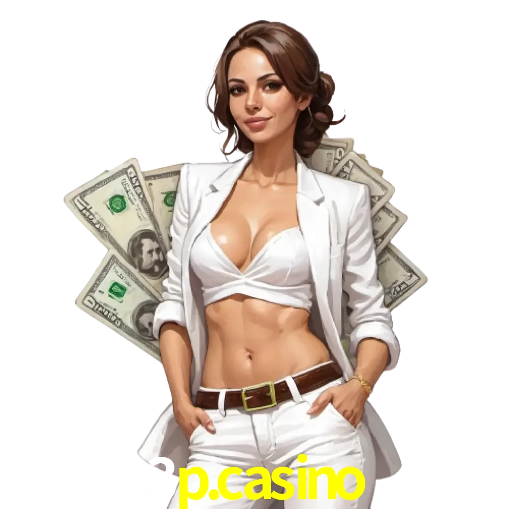woman with money playing in 3P.CASINO bet casino